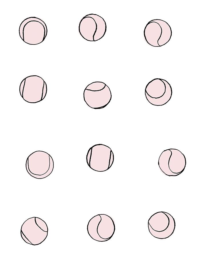 tennis balls onyx shell