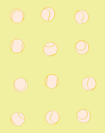 tennis balls lemon
