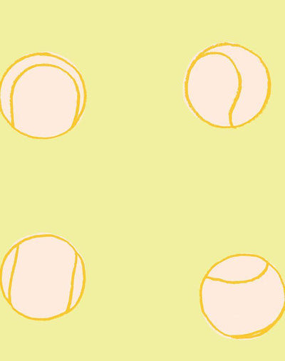 tennis balls lemon