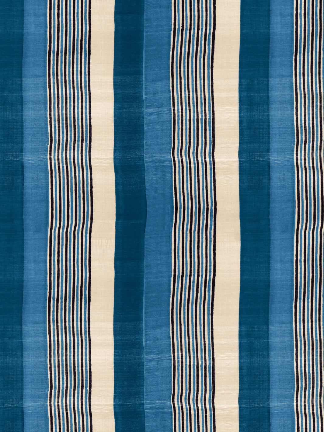 tent stripe large wallpaper chris benz blue
