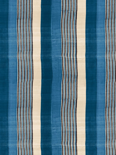 tent stripe large wallpaper chris benz blue