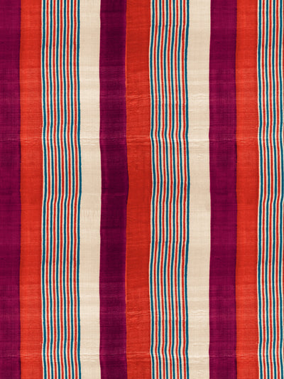 tent stripe large wallpaper chris benz magenta red