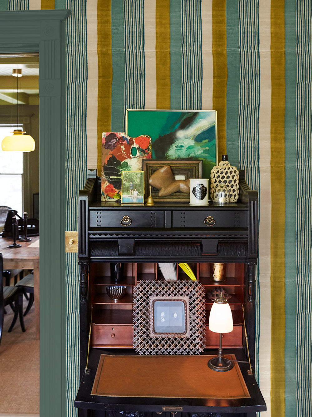 tent-stripe-large-wallpaper-chris-benz-mustard