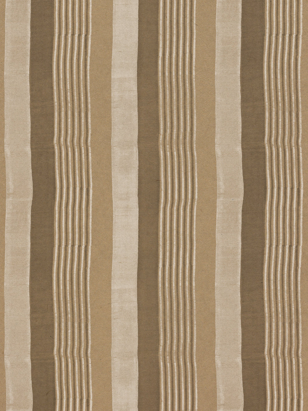 tent stripe large kraft wallpaper chris benz neutral