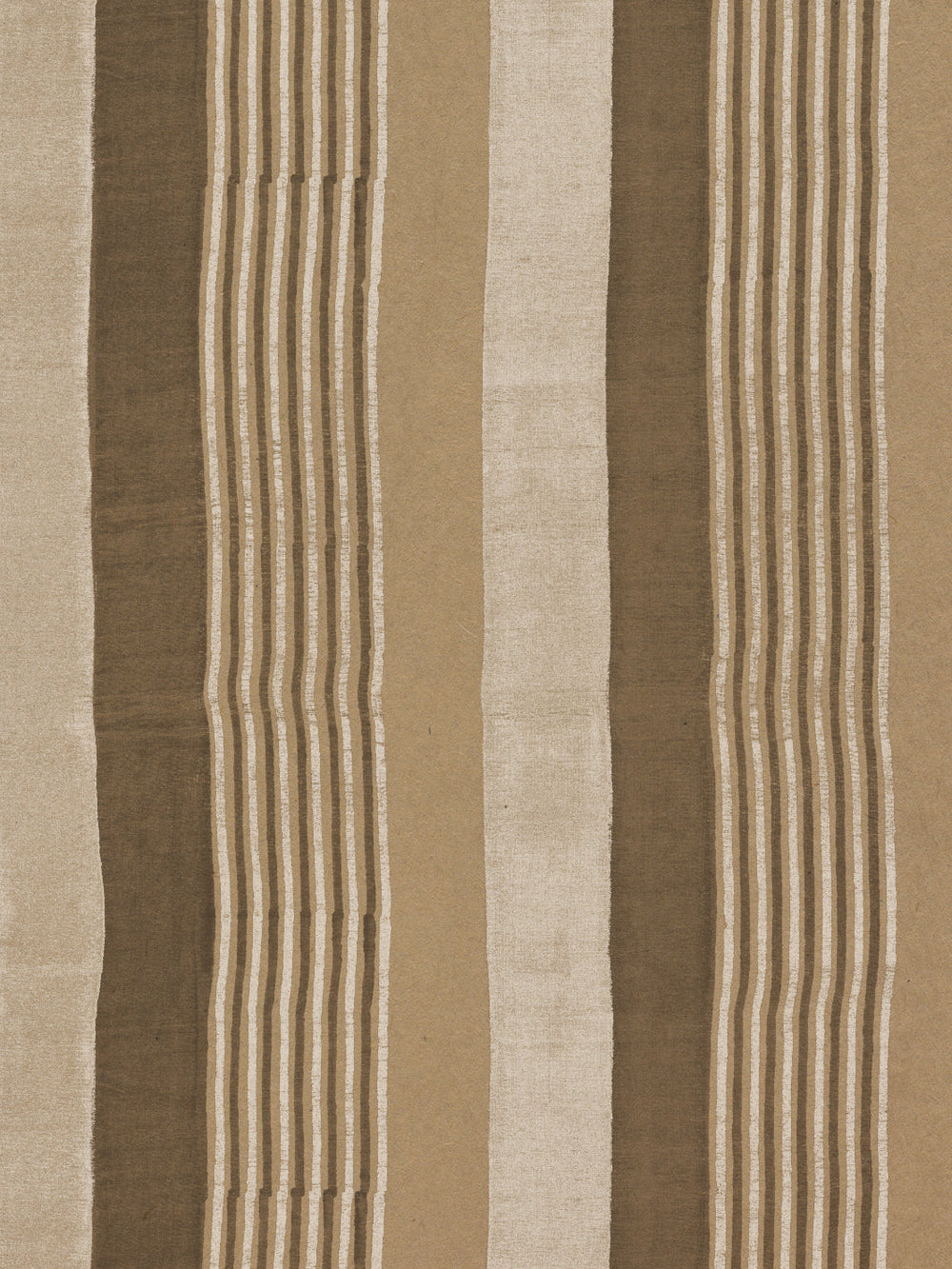 tent stripe large kraft wallpaper chris benz neutral