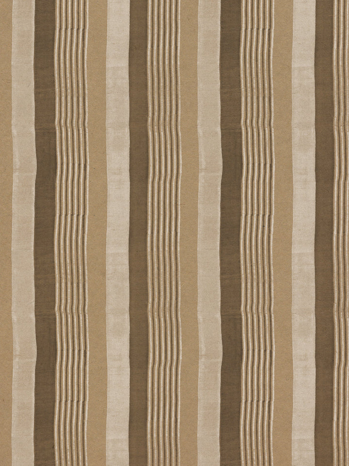 tent stripe small kraft wallpaper chris benz neutral