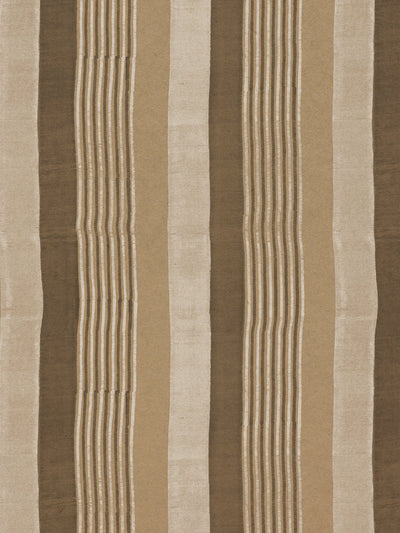 'Tent Stripe Small' Kraft Wallpaper by Chris Benz - Neutral