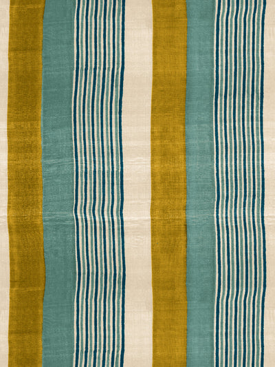 'Tent Stripe Small' Wallpaper by Chris Benz - Mustard