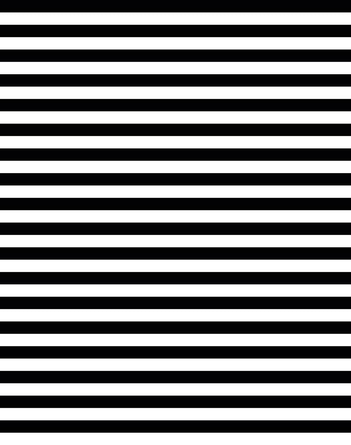 'Cabana Stripe' Wallpaper by Sugar Paper - Black