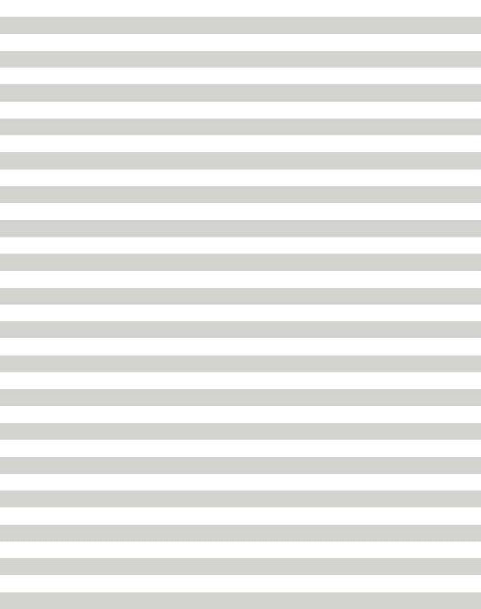 'Cabana Stripe' Wallpaper by Sugar Paper - Grey