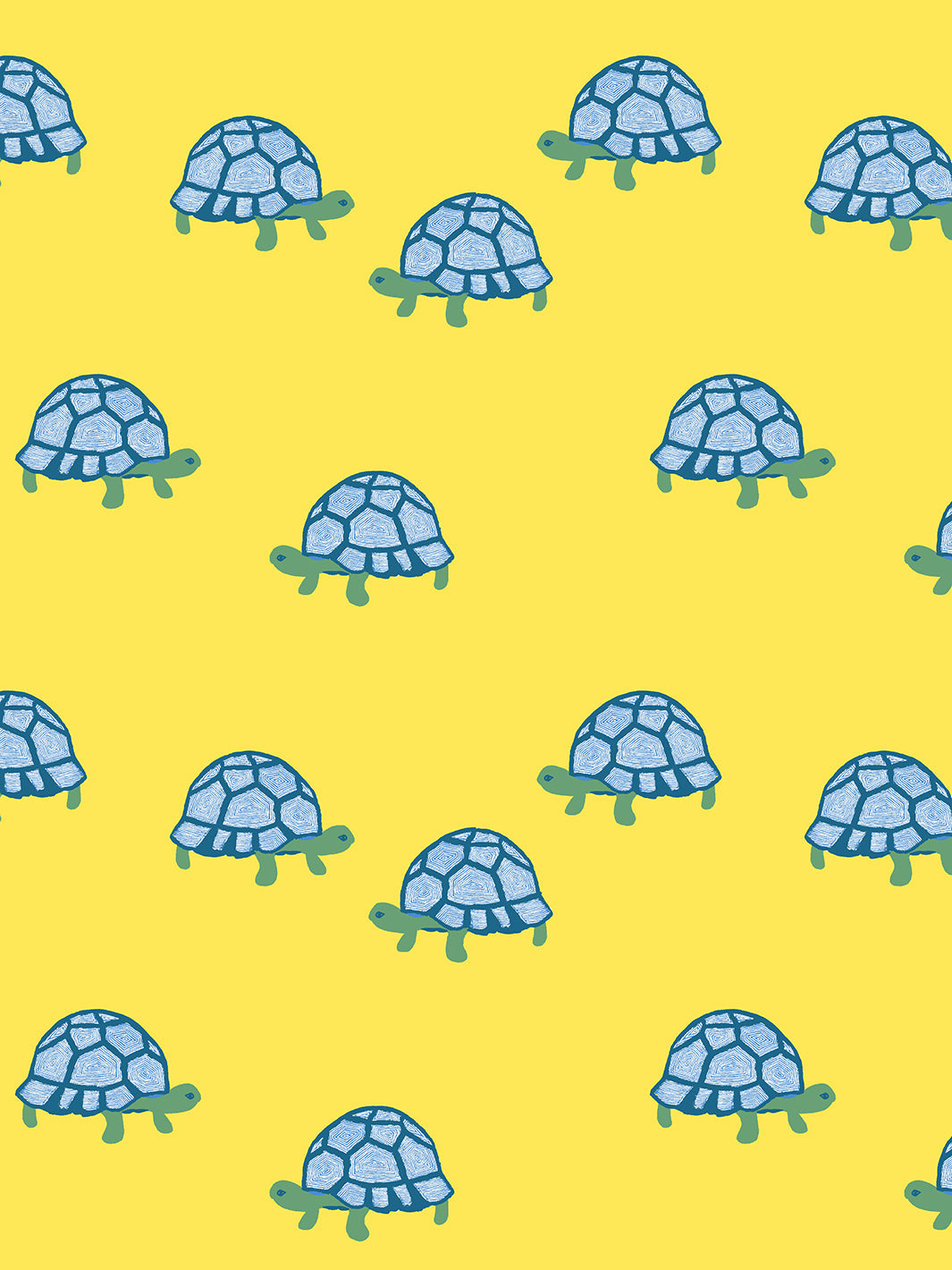 tortoise wallpaper by tea collection daffodil