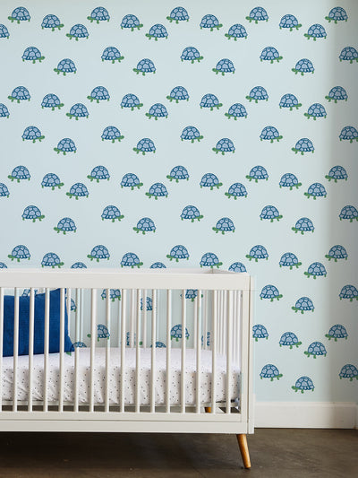 tortoise wallpaper by tea collection sky
