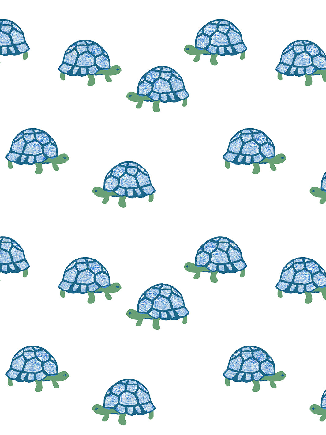 tortoise wallpaper by tea collection white