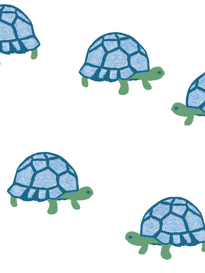 tortoise wallpaper by tea collection white