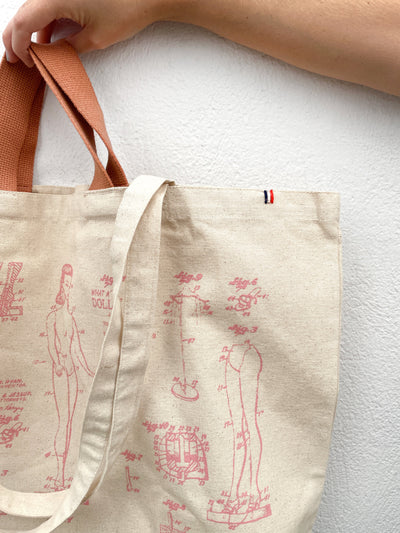'Barbie™ x Wallshoppe Tote by Clare V. - Limited Edition