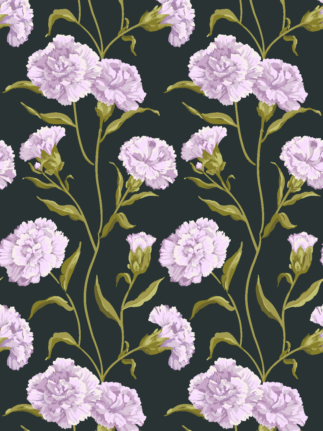 townhouse mural wallpaper by sarah jessica parker heliotrope on charcoal
