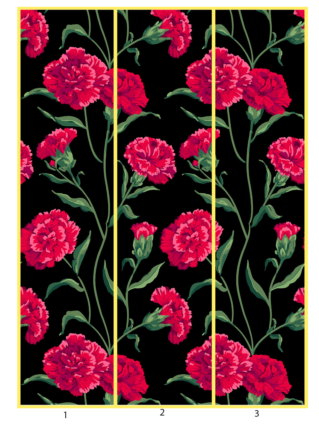 townhouse mural wallpaper by sarah jessica parker scarlett on black