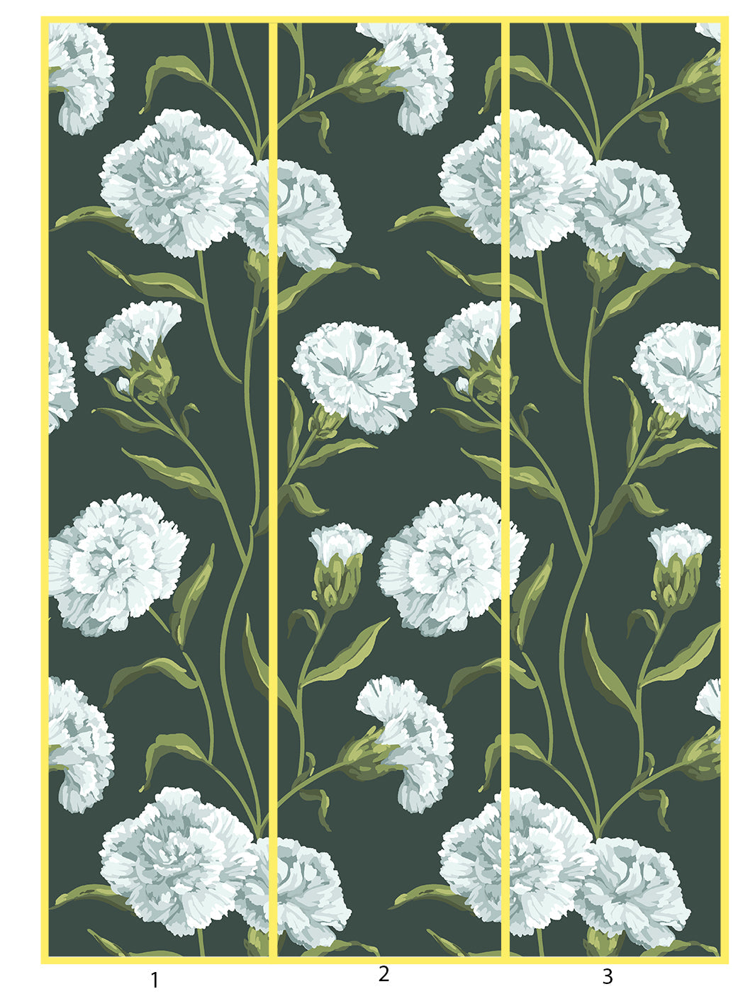 townhouse mural wallpaper by sarah jessica parker silver on deep juniper