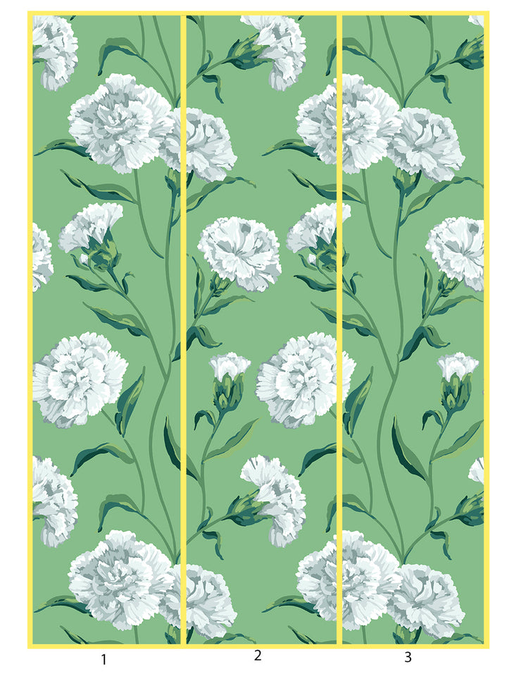 Townhouse' Mural Wallpaper by Sarah Jessica Parker - Silver
