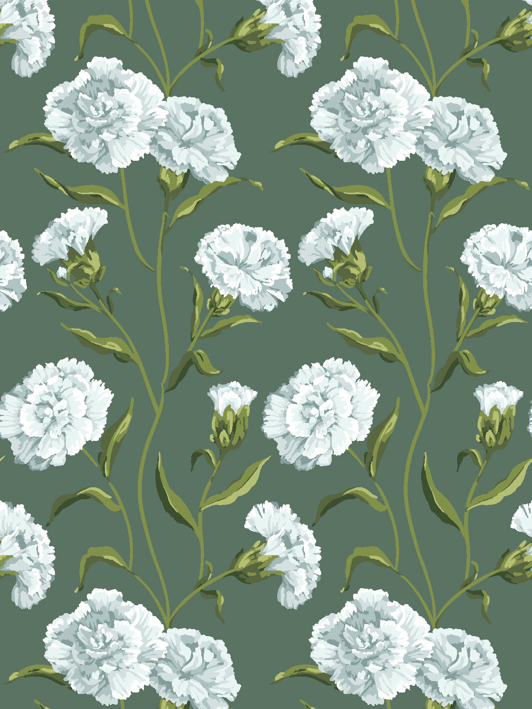 townhouse mural wallpaper by sarah jessica parker silver on spanish moss