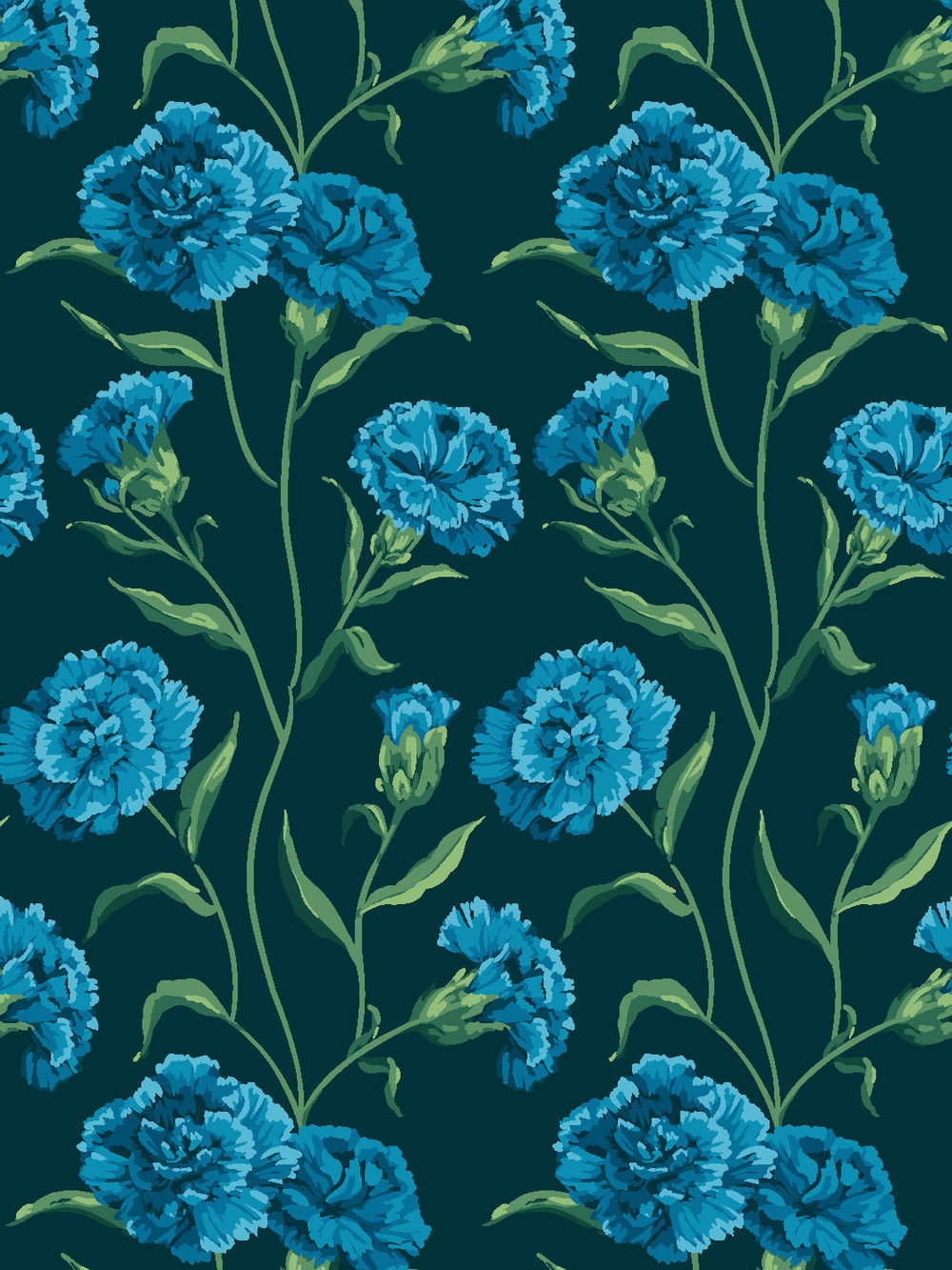 townhouse-mural-wallpaper-by-sarah-jessica-parker-teal-on-deep-sea