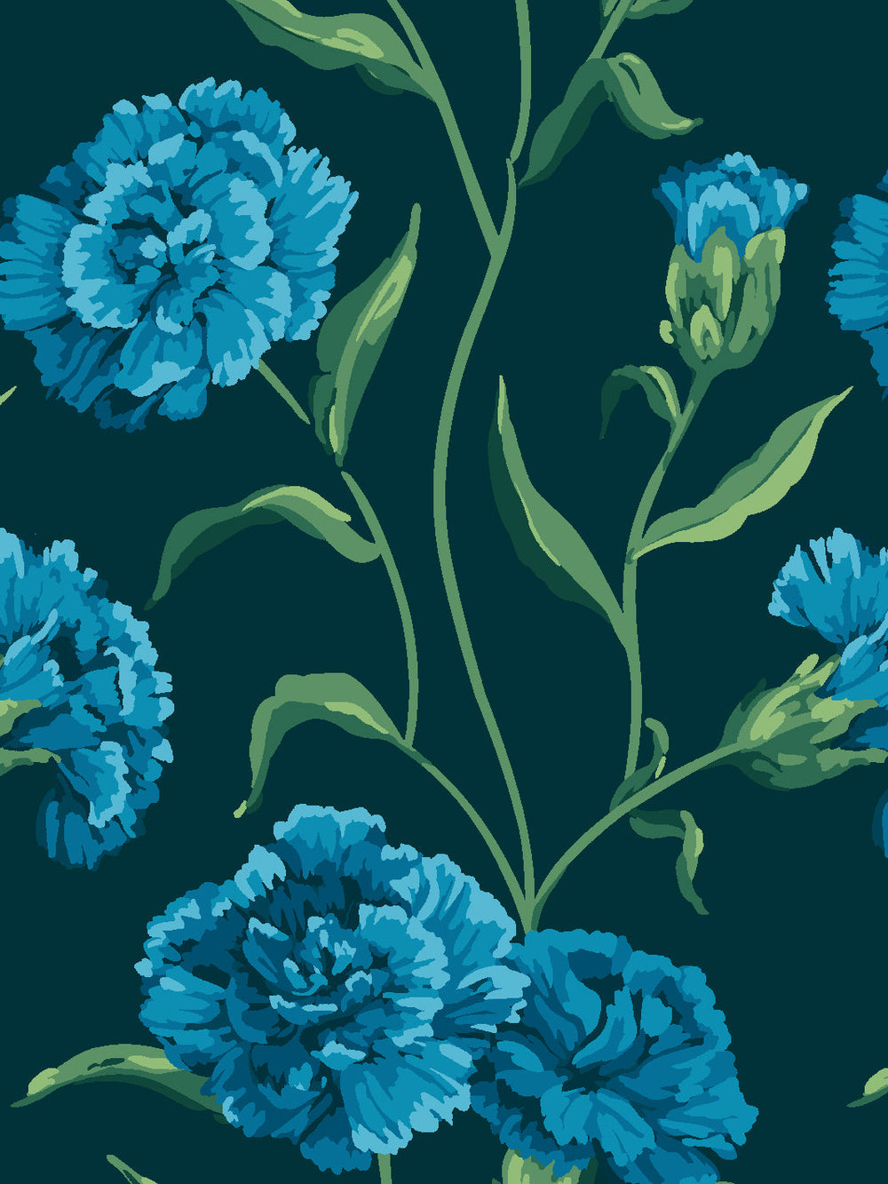 townhouse-mural-wallpaper-by-sarah-jessica-parker-teal-on-deep-sea