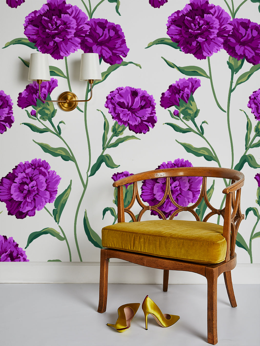'Townhouse Mural' Wallpaper by Sarah Jessica Parker - Concord