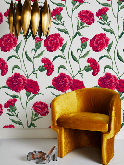 'Townhouse' Wallpaper by Sarah Jessica Parker - Scarlet