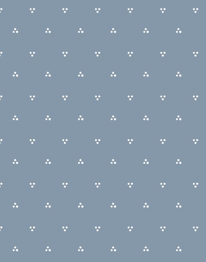 'Dainty Dot' Wallpaper by Sugar Paper - French Blue