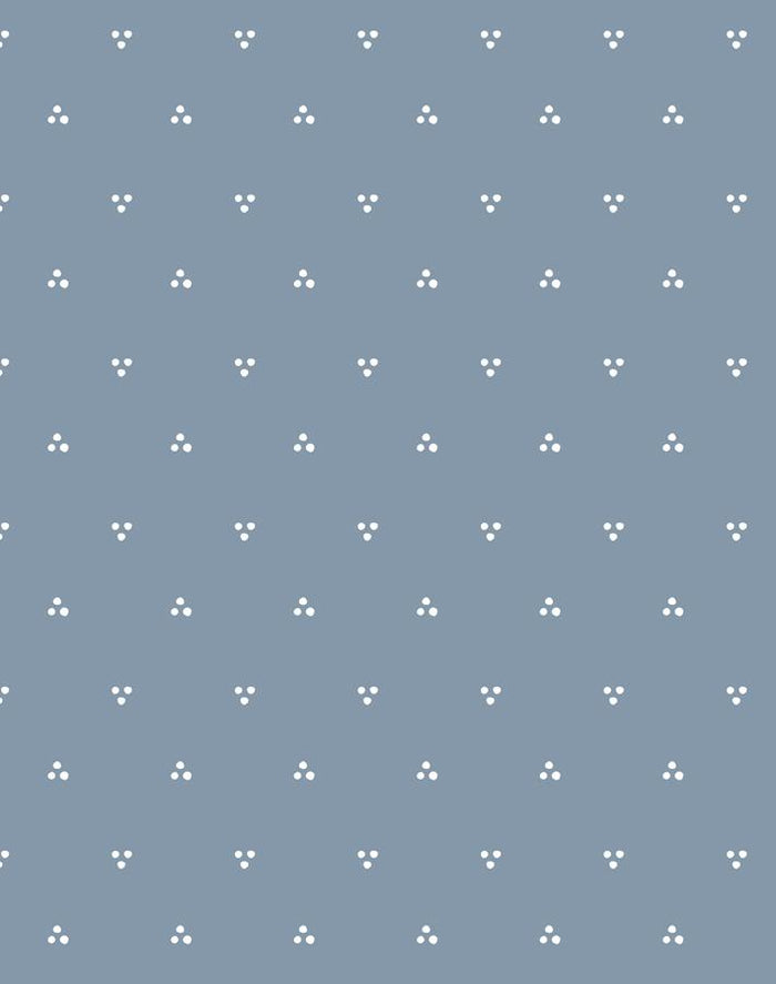 'Dainty Dot' Wallpaper by Sugar Paper - French Blue