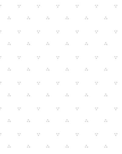 dainty dot grey on white