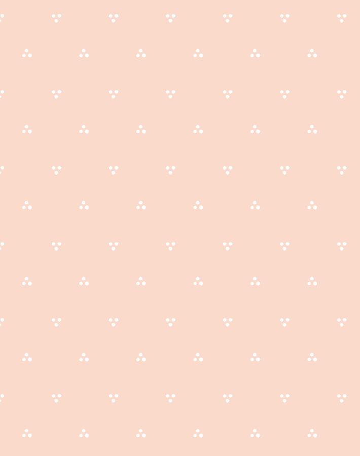 'Dainty Dot' Wallpaper by Sugar Paper - Pink