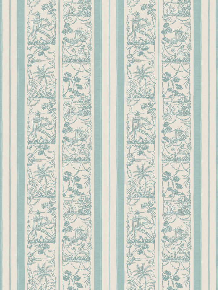 tropical-toile-stripe-tonal-wallpaper-chris-benz-aqua