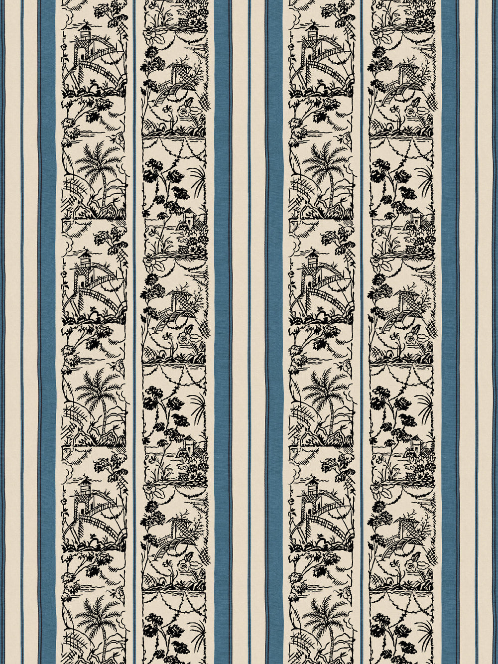 tropical-toile-stripe-wallpaper-chris-benz-blue