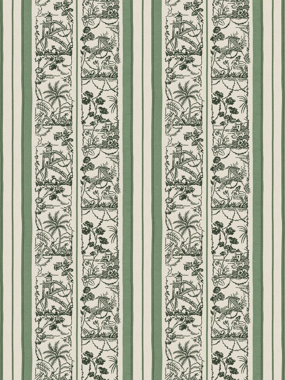 tropical-toile-stripe-wallpaper-chris-benz-green