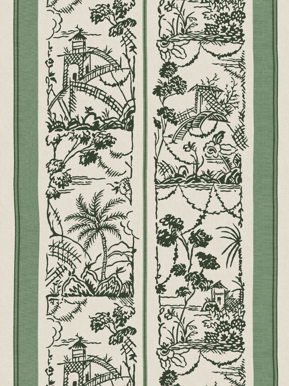 tropical-toile-stripe-wallpaper-chris-benz-green