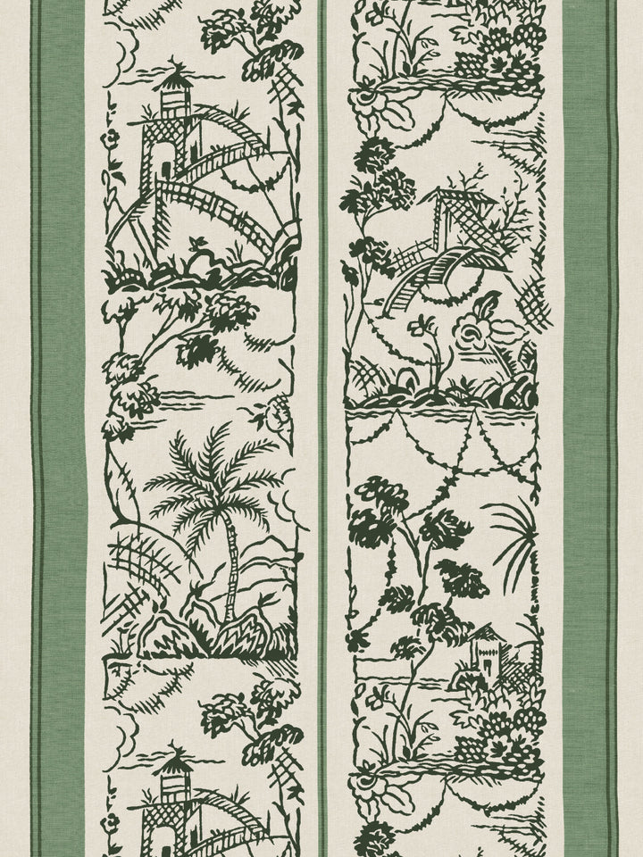 tropical-toile-stripe-wallpaper-chris-benz-green