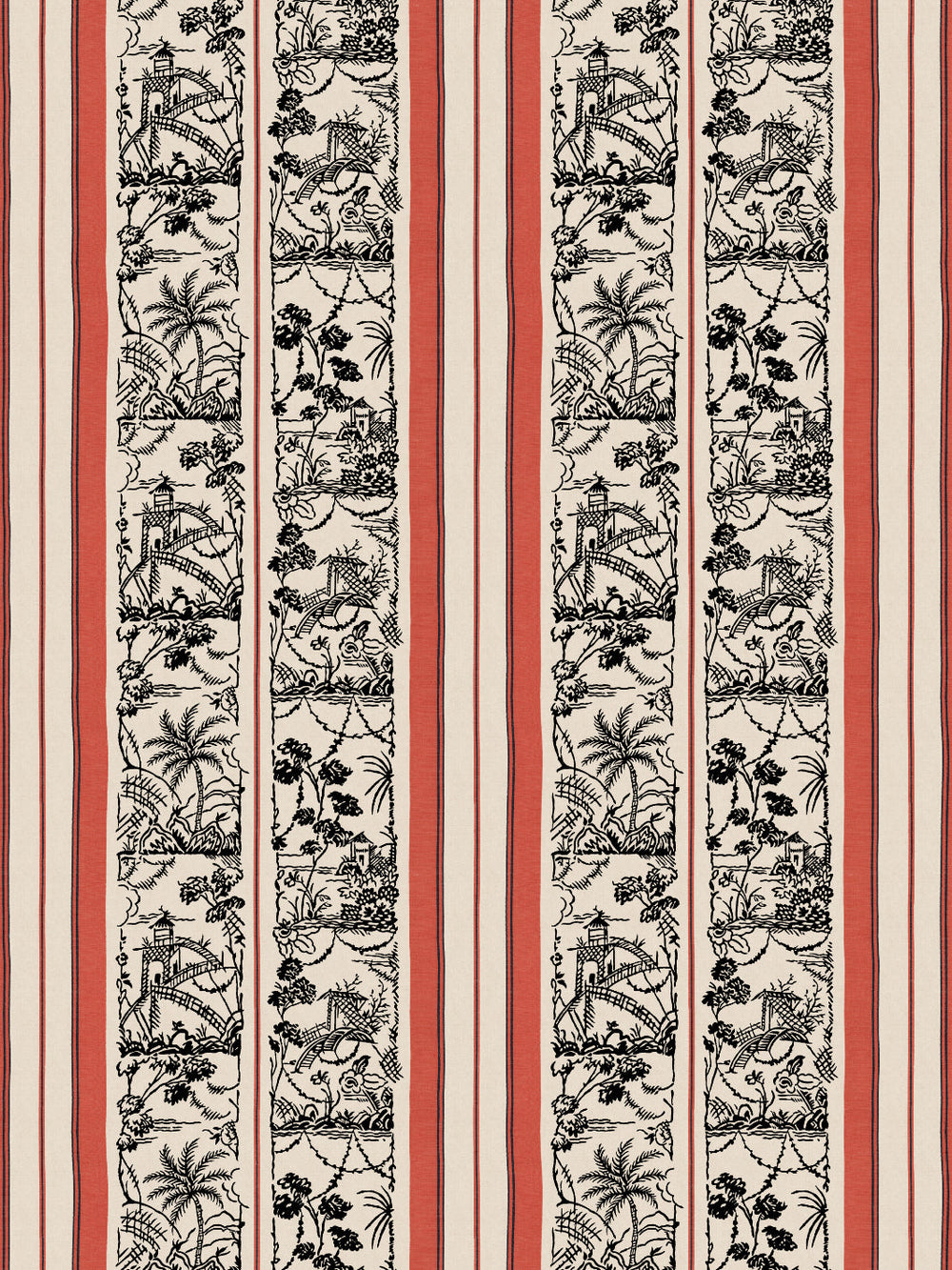 tropical-toile-stripe-wallpaper-chris-benz-red