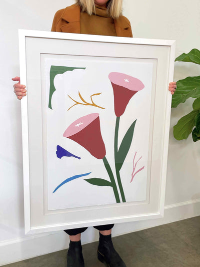 'Tulips' Framed Art by Artshoppe