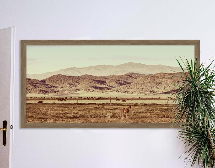 Artshoppe Turner Ranch Horizon by Nathan Turner - Framed Wall Art | Art by Wallshoppe