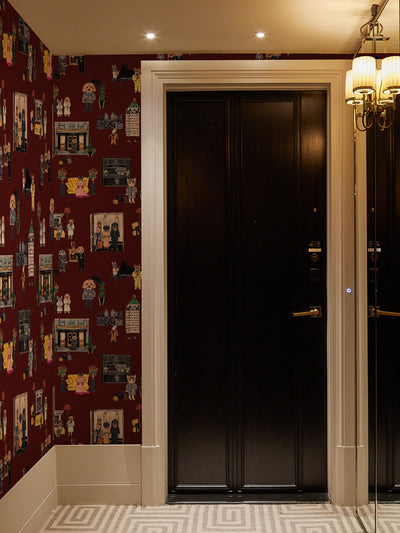 'Upper East Side' Wallpaper by CAB x Carlyle - Brandywine