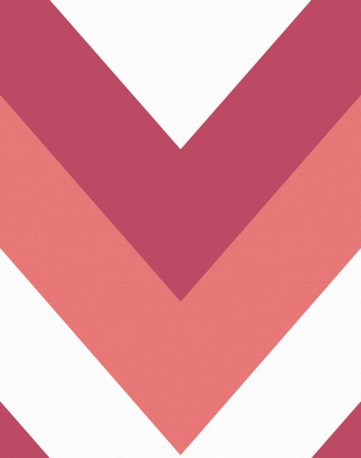 v is for chevron watermelon