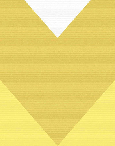 'V Is For Chevron' Wallpaper by Nathan Turner - Yellow