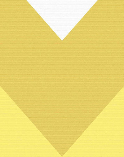 'V Is For Chevron' Wallpaper by Nathan Turner - Yellow