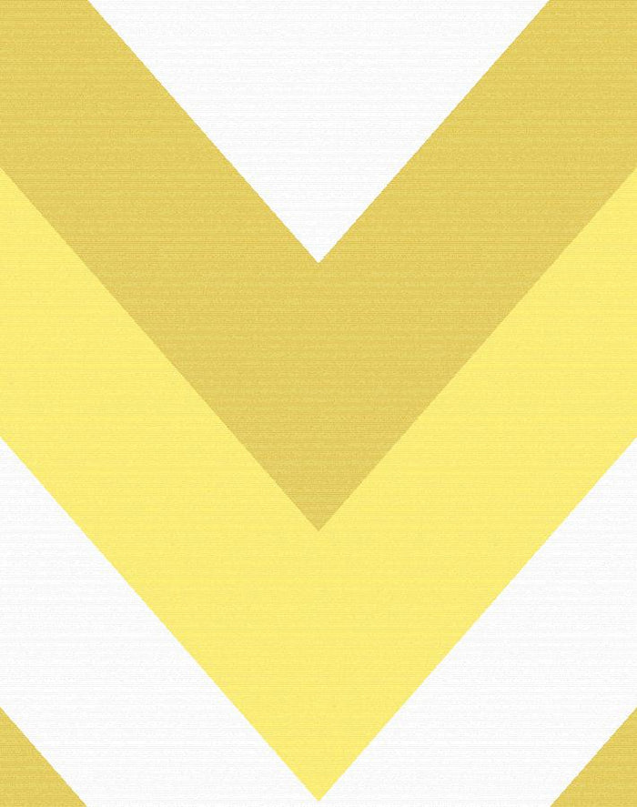 'V Is For Chevron' Wallpaper by Nathan Turner - Yellow