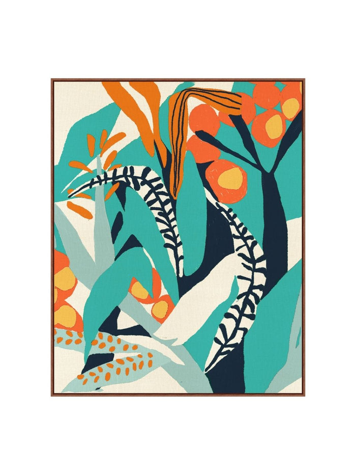 'Very Verdure 3' on Canvas by Nathan Turner Framed Art