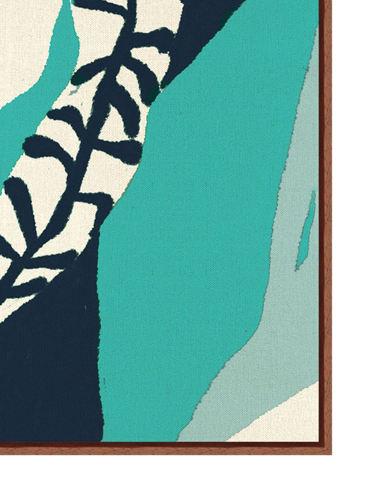 'Very Verdure 3' on Canvas by Nathan Turner Framed Art