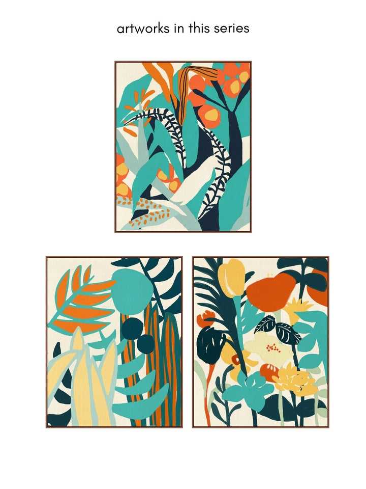'Very Verdure 3' on Canvas by Nathan Turner Framed Art
