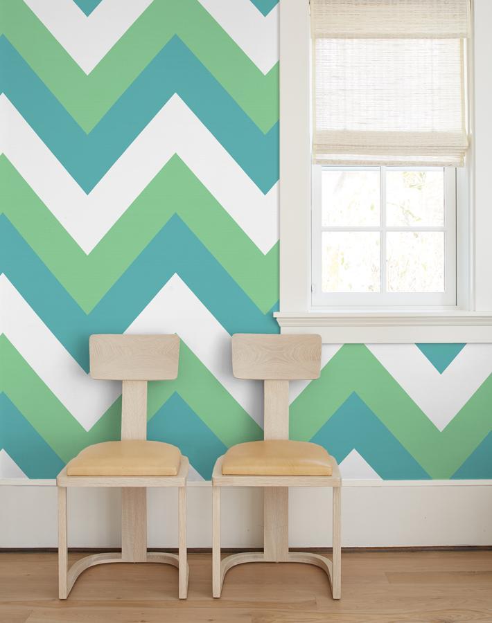 v-is-for-chevron-green