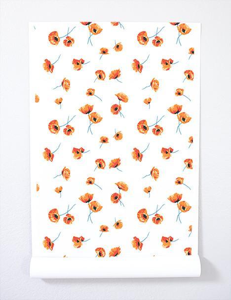 poppy-white